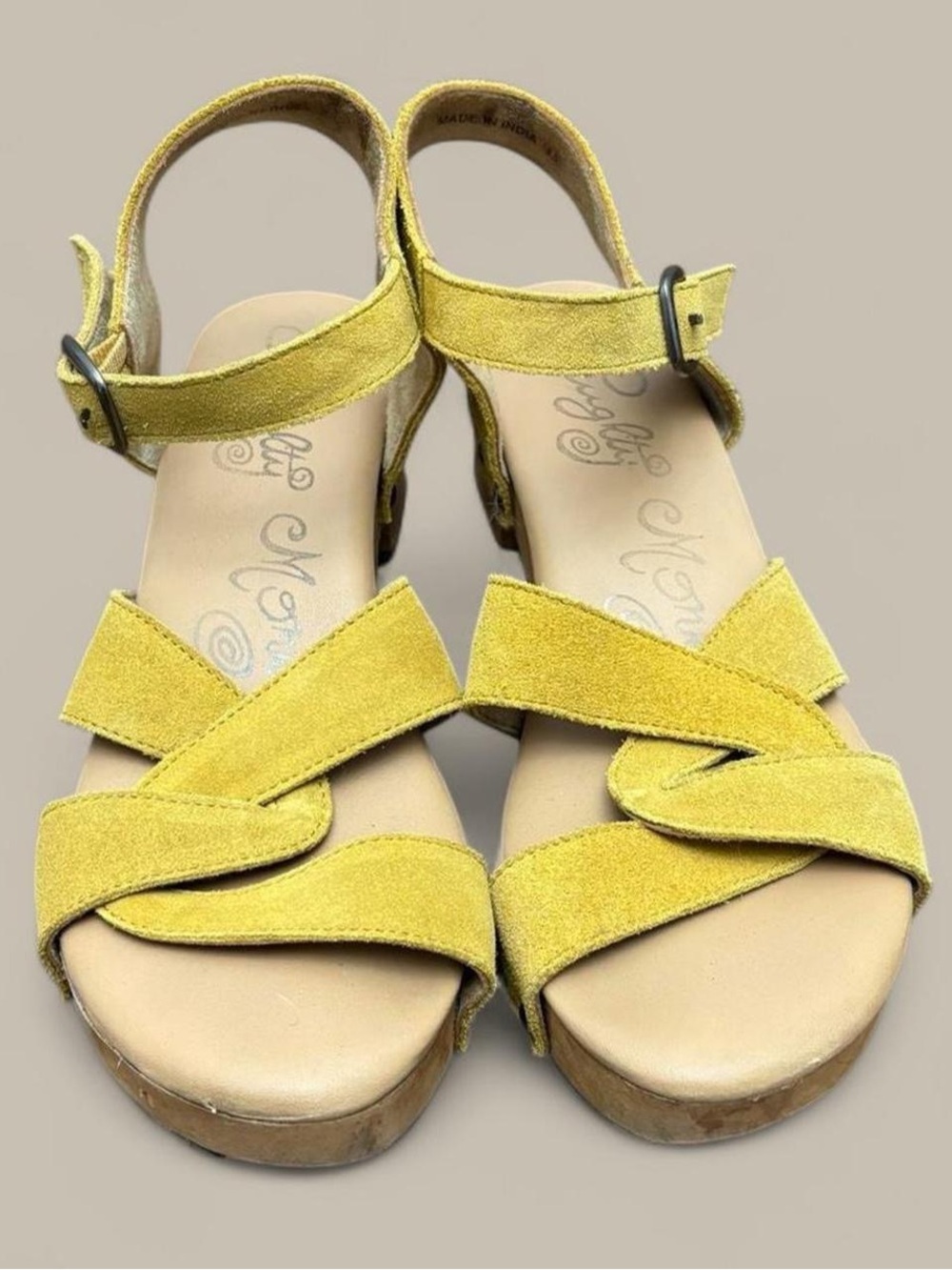 Naughty Monkey Yellow Sandals